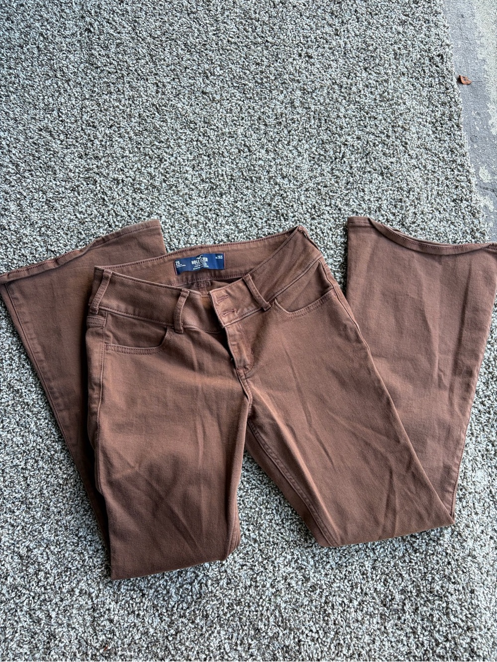 Hollister low rise flare pants